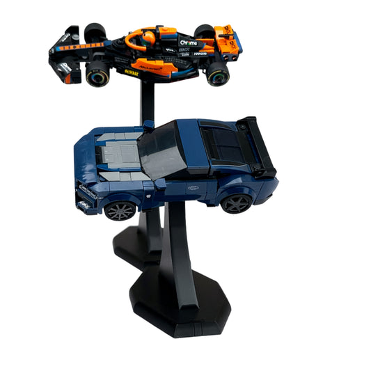 DisplayX 45° Stacked Speed Champions Display Stand Bundle – 10cm + 20cm
