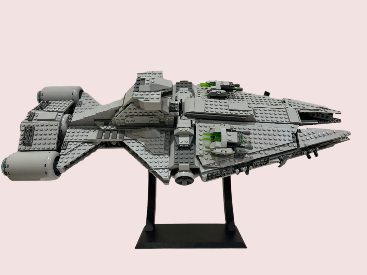 Display stand for LEGO® sets (Medium-Large/45° Angle)
