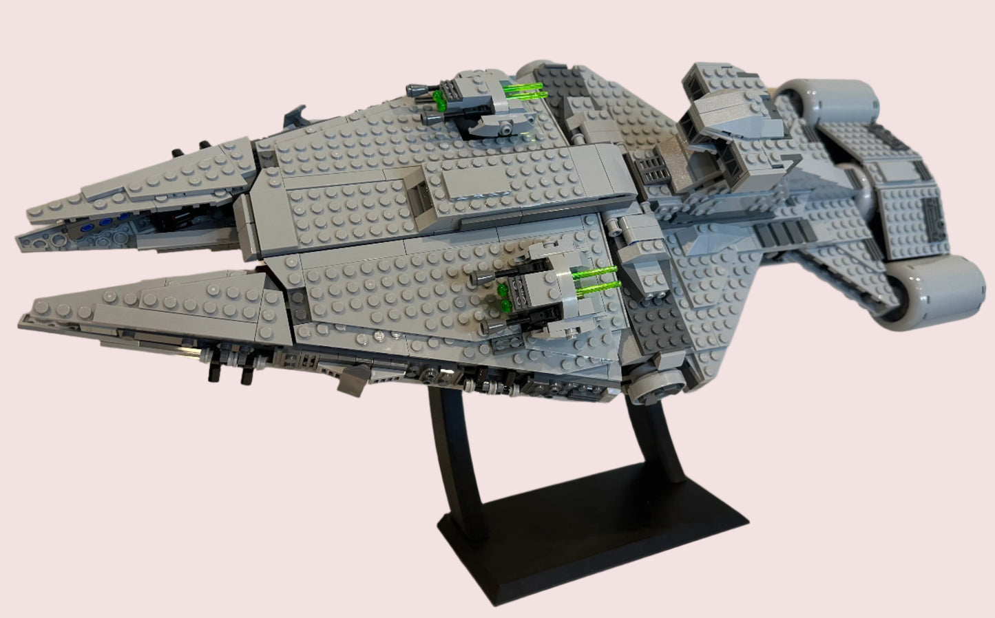 Display stand for LEGO® sets (Medium-Large/45° Angle)