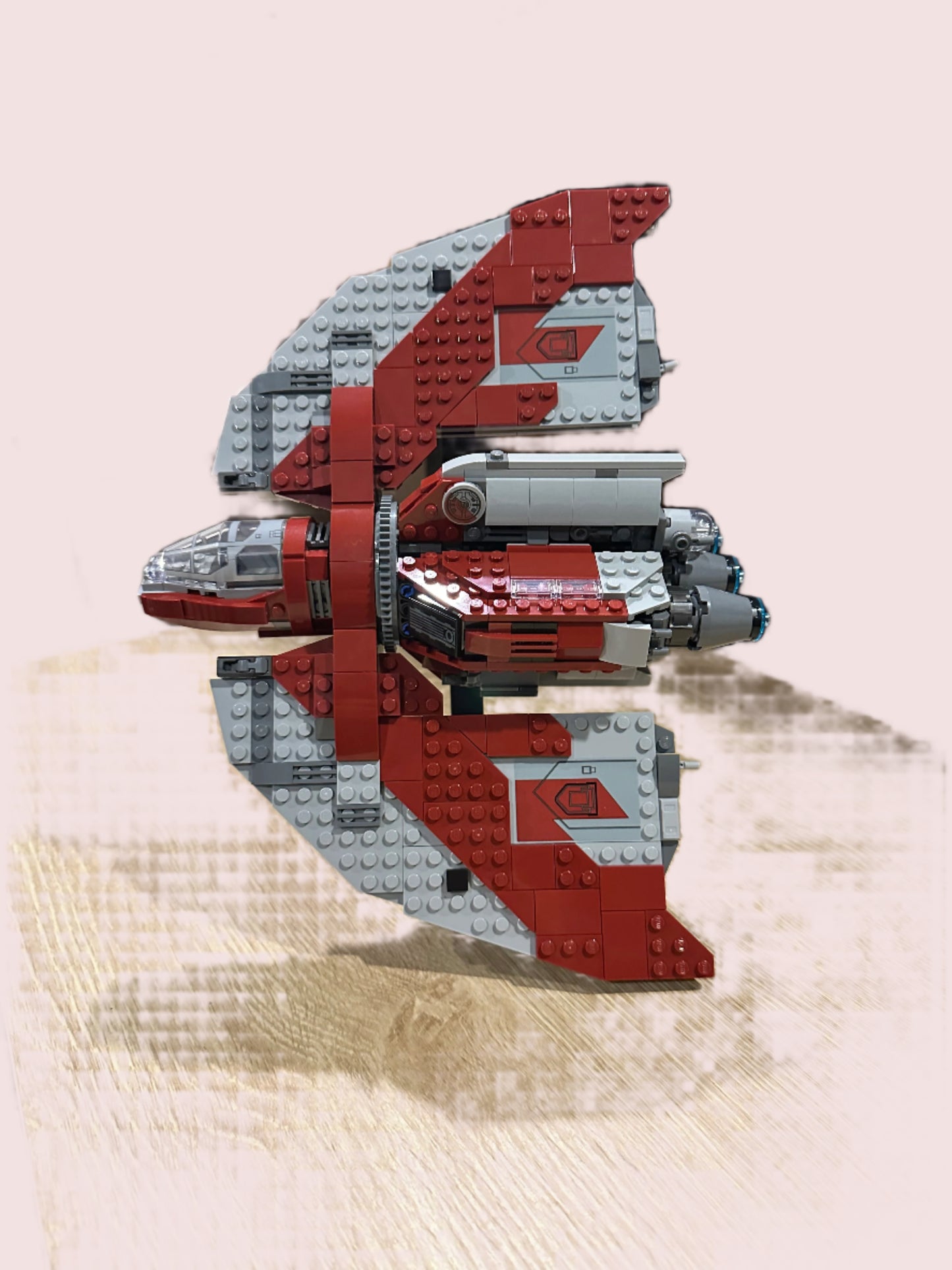Display stand for LEGO® sets (Small-Medium/120° Angle)