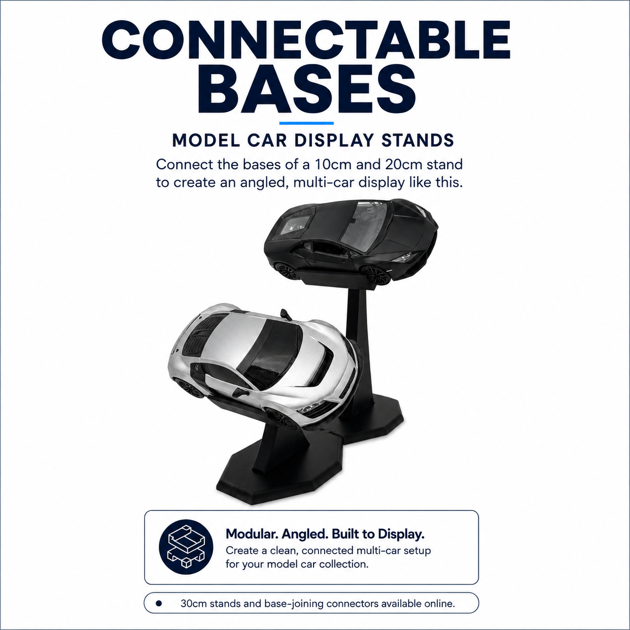 Modular Connectable Display Stands