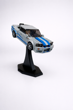 LEGO® Speed Champions Car Display Stand (75°) – Modular, Connectable Base