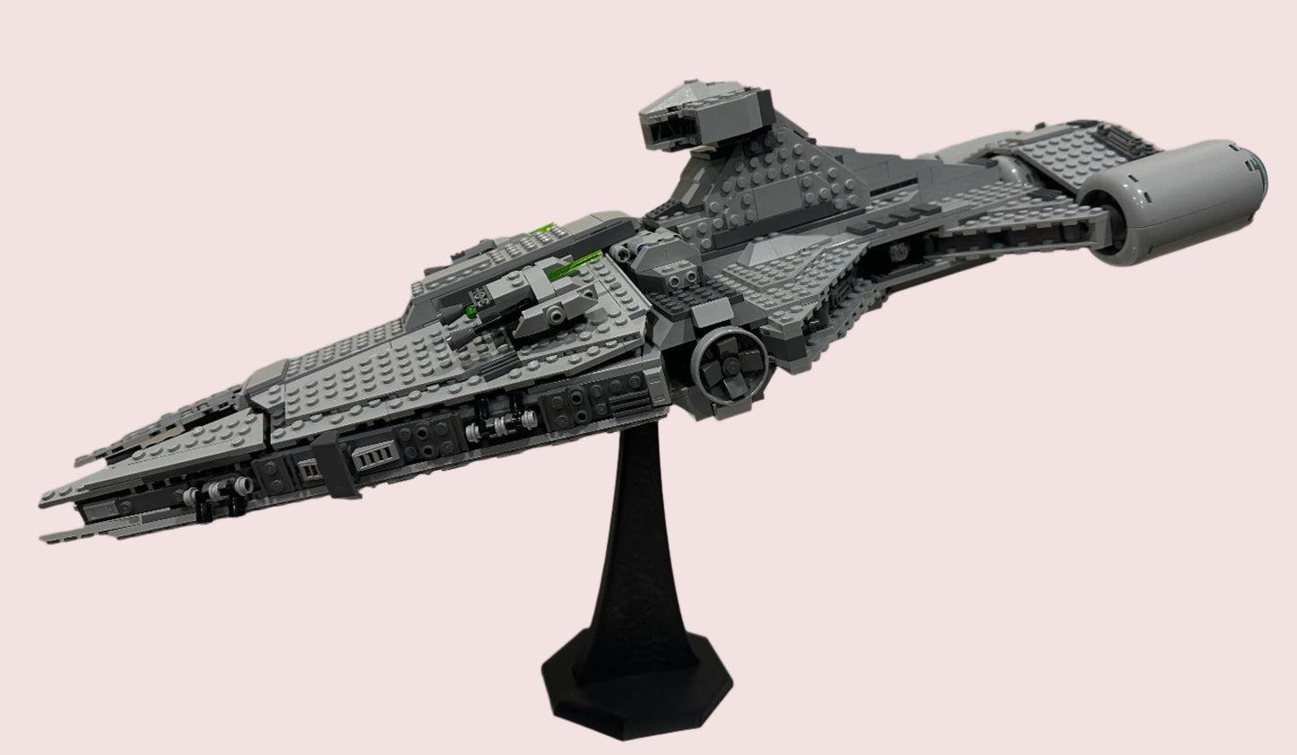 Display stand for LEGO® sets (Medium-Large/75° Angle) variable height