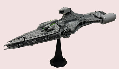Display stand for LEGO® sets (Medium-Large/75° Angle) variable height