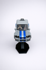 LEGO® Speed Champions Car Display Stand (75°) – Modular, Connectable Base