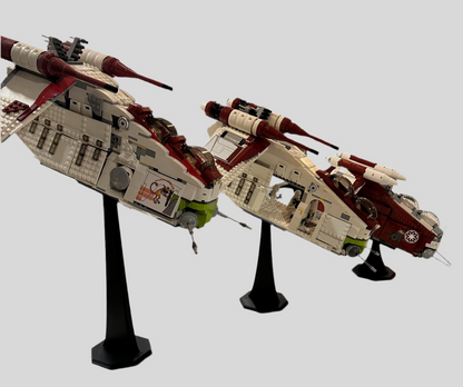 Display stand for LEGO® sets (Medium-Large/75° Angle) variable height
