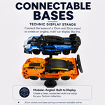 DisplayX 45°, 10cm Universal Technic Display Stand Compatible with LEGO® Technic Cars