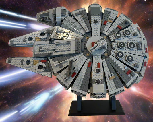 Display stand for LEGO® Star Wars™ Millennium Falcons™