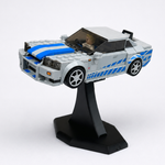 DisplayX 75°, 10cm Display Stand Compatible with LEGO® Speed Champion Sets