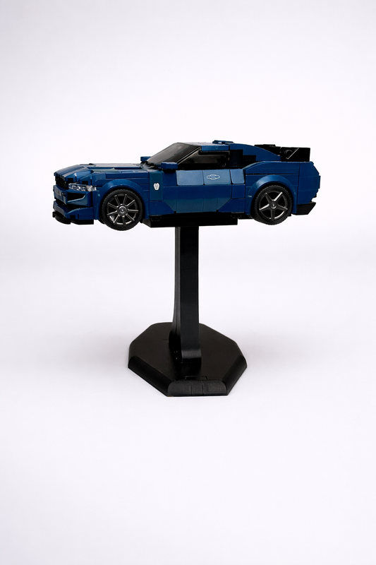 LEGO® Speed Champions Car Display Stand (Horizontal) – Modular, Connectable Base