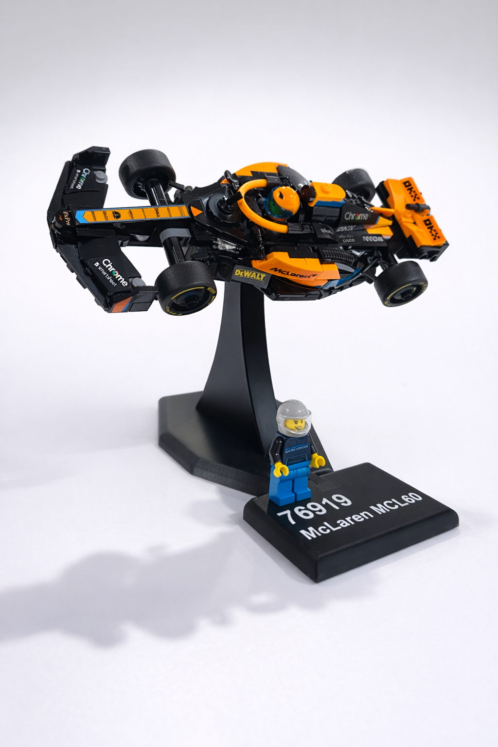 LEGO® Minifigure Display Plaque Add-On (Modular Stand Compatible)