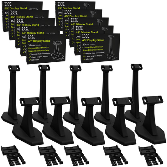 10-Car Speed Champions Collector Bundle – 5 × 10cm + 5 × 20cm