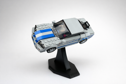 LEGO® Speed Champions Car Display Stand (45°) – Modular, Connectable Base