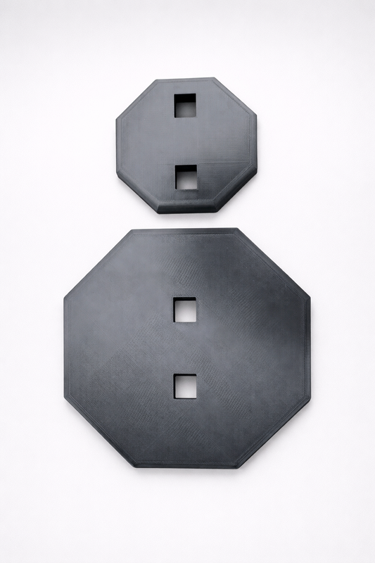 Increased Base Size Upgrade (170mm vs 100mm)